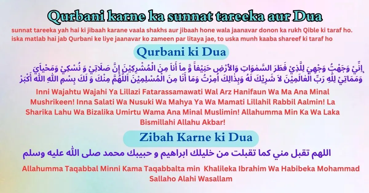 Qurbani ki Dua in Hindi: Eid Al Adha 2024