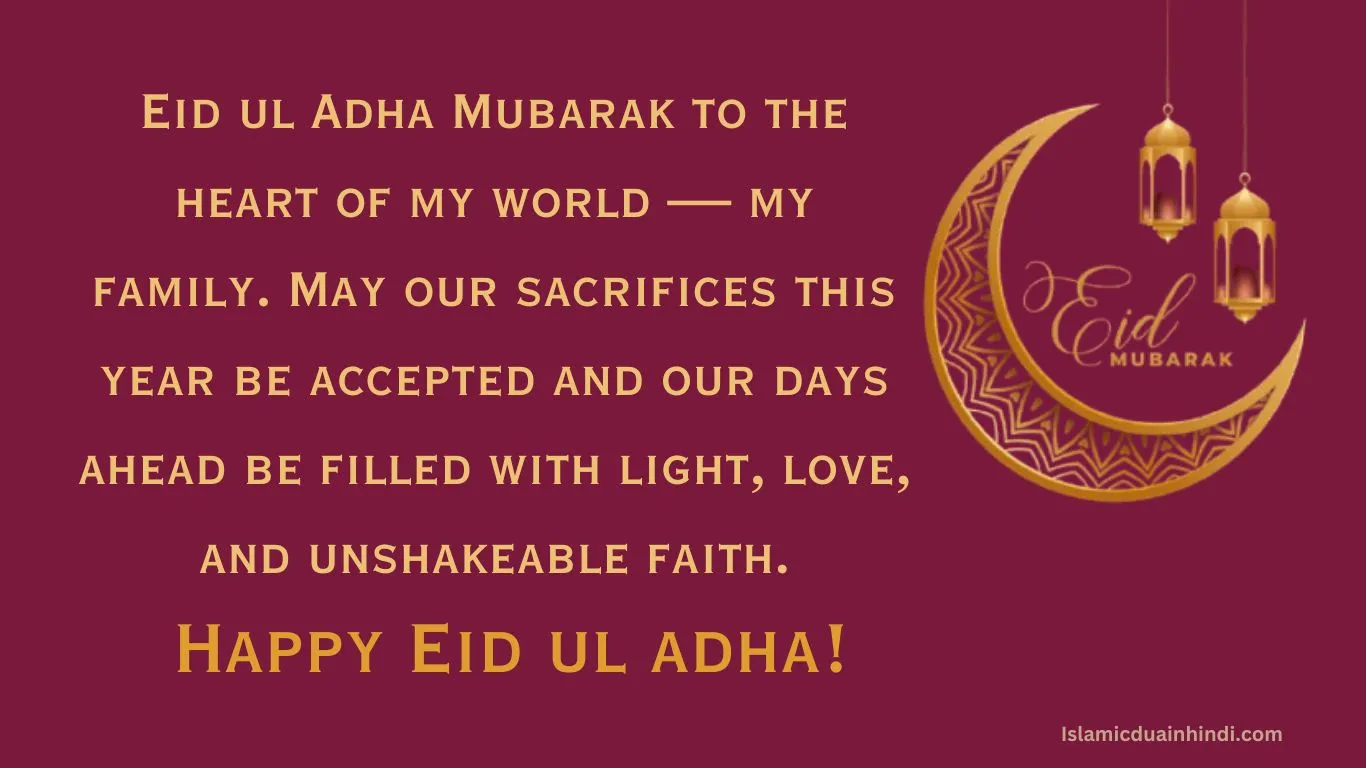 50 Best Eid ul Adha Wishes in English for 2025