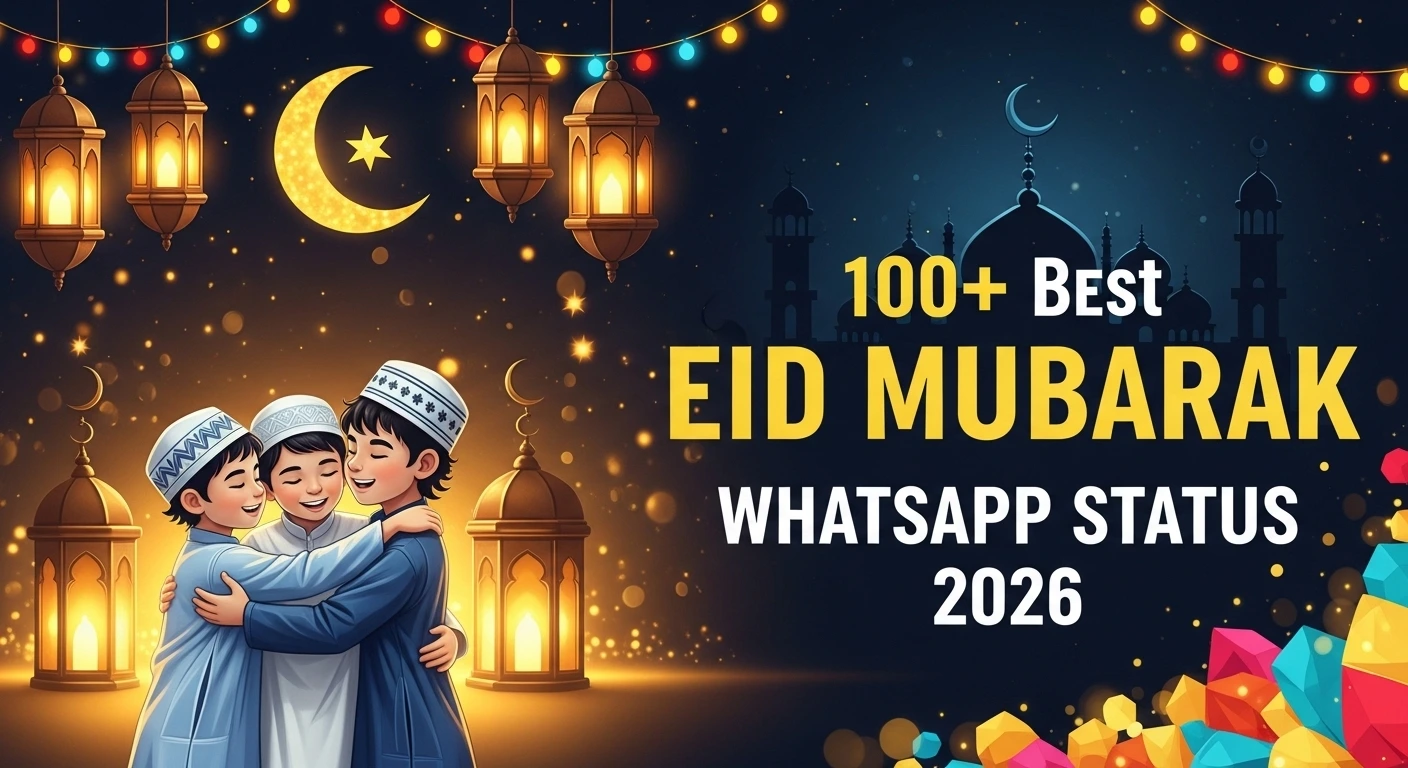 Best Eid Mubarak Status for WhatsApp 2026
